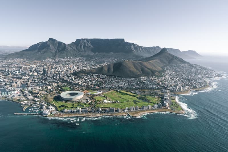 Cape Town scenic coastal view
