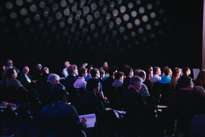 Corporate conference event